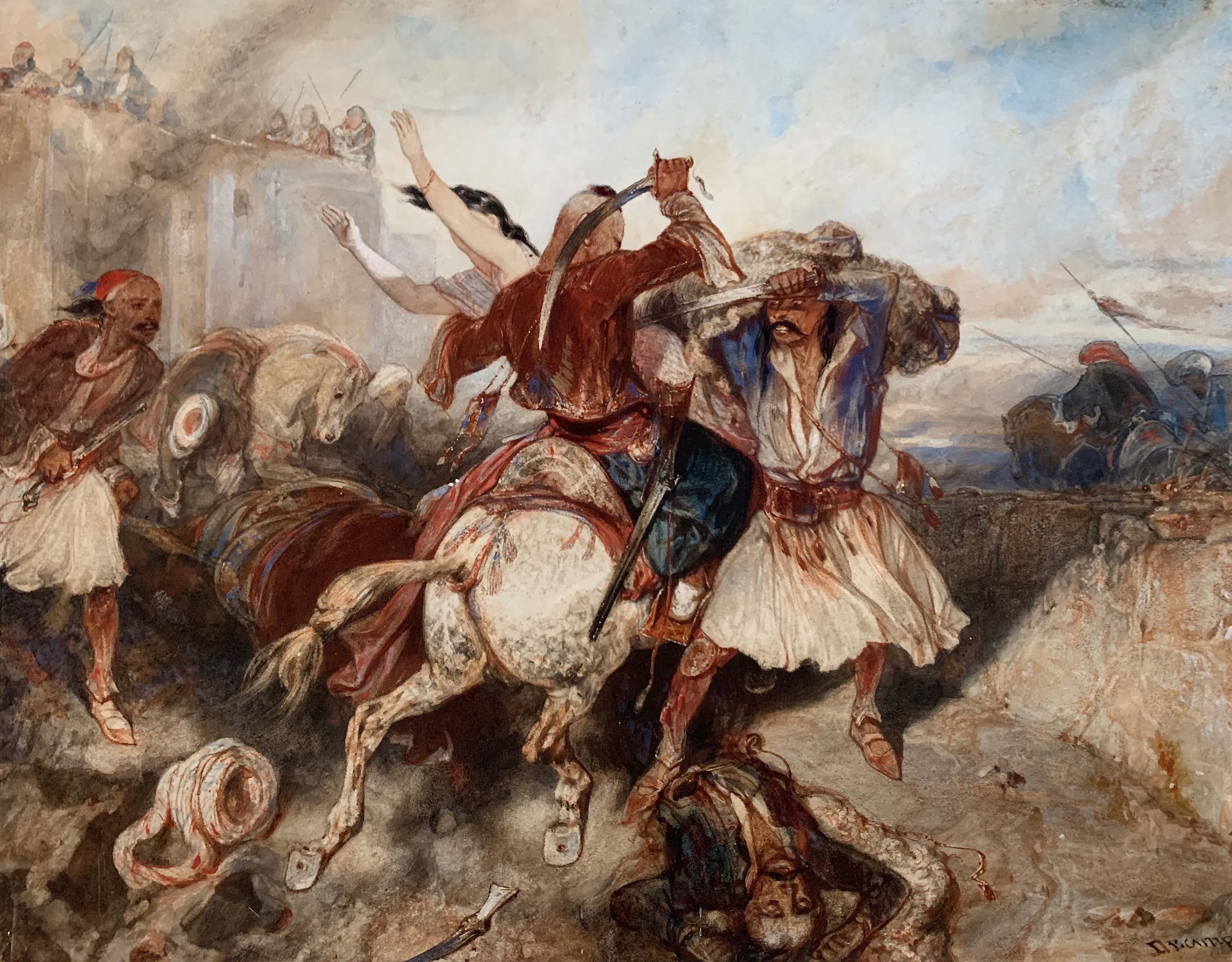 Battle of Greeks and Turks – London Art Week